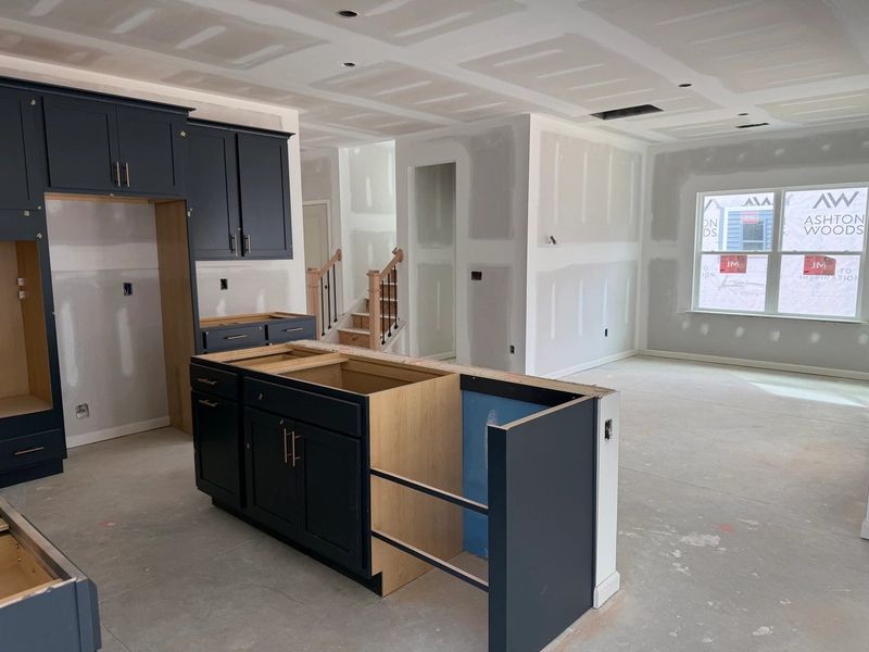 In-progress construction of a new home in The Point, Rolesville, NC (Image 10).