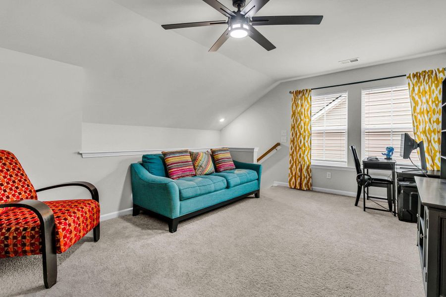 Furnished interior view inside a new home in Heron's Walk at Summers Corner, Summerville (Image 43).