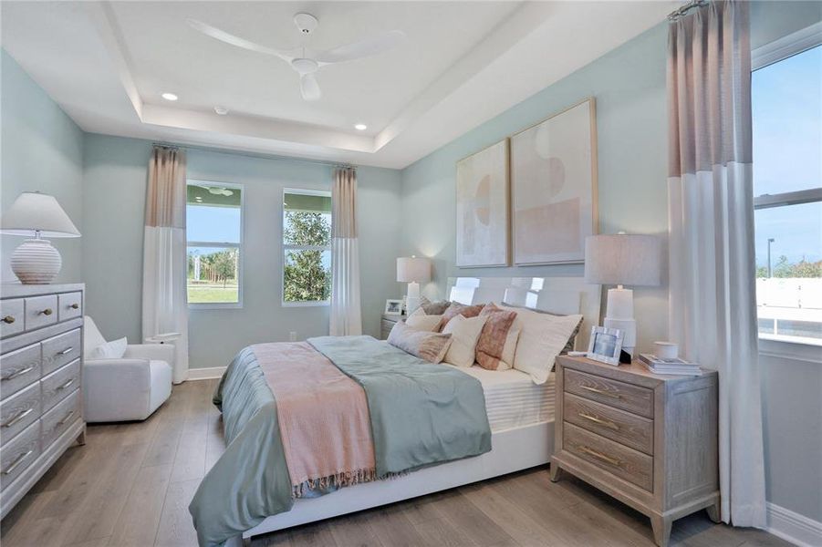 Furnished interior view inside a new home in Angeline, Land O' Lakes (Image 28).