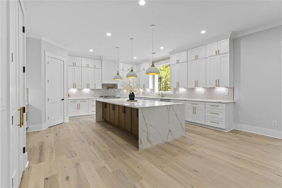 Furnished interior view inside a new home in , Winder (Image 8).