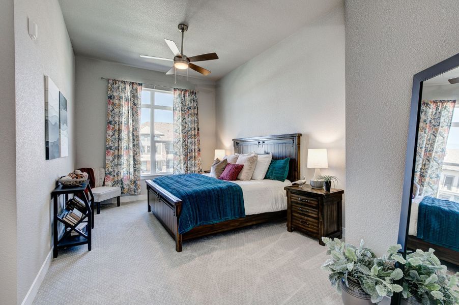 Representative furnished interior of a home built from the The Barrington 2 by Landmark Homes in Highlands at Fox Hill, Longmont (Image 24). Representative furnished interior of a home built from the The Barrington 2 by Landmark Homes in Highlands at Fox Hill, Longmont (Image 24).