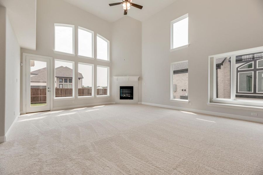 Representative unfurnished interior of a home built from the Royal Martinique by Grand Homes in Prairie Ridge, Venus (Image 13). Representative unfurnished interior of a home built from the Royal Martinique by Grand Homes in Prairie Ridge, Venus (Image 13).