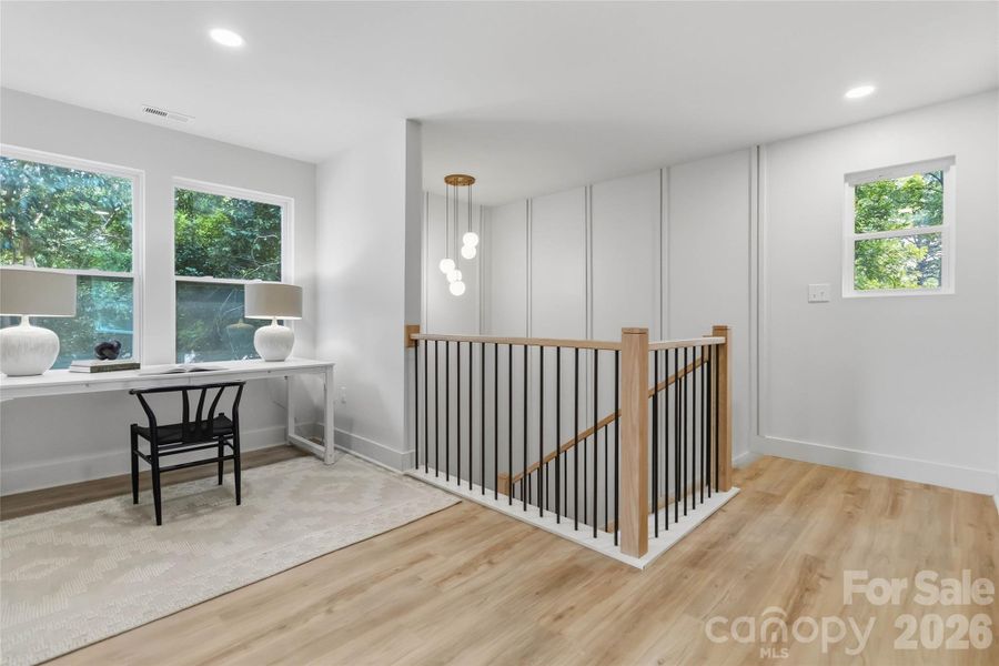 Furnished interior view inside a new home in , Charlotte (Image 34).