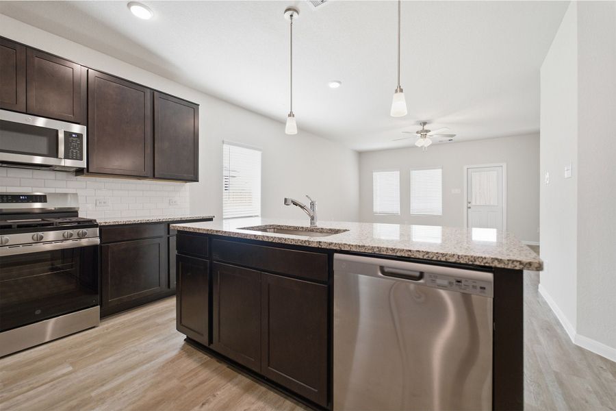 Furnished interior view inside a new home in The Reserve at Huntsville, Huntsville (Image 9).