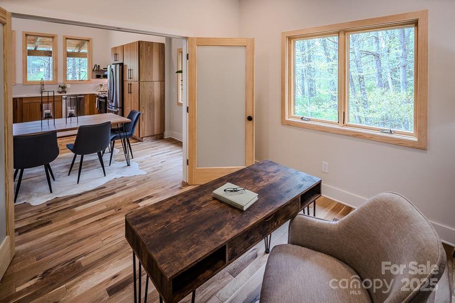 Furnished interior view inside a new home in , Fleetwood (Image 13).