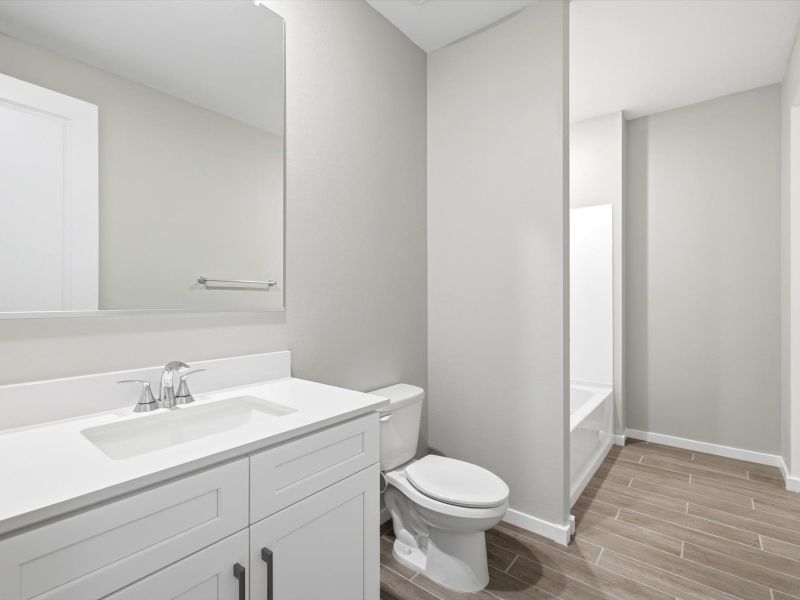 Furnished interior view inside a new home in Legacy Place, Glendale (Image 9). Furnished interior view inside a new home in Legacy Place, Glendale (Image 9).
