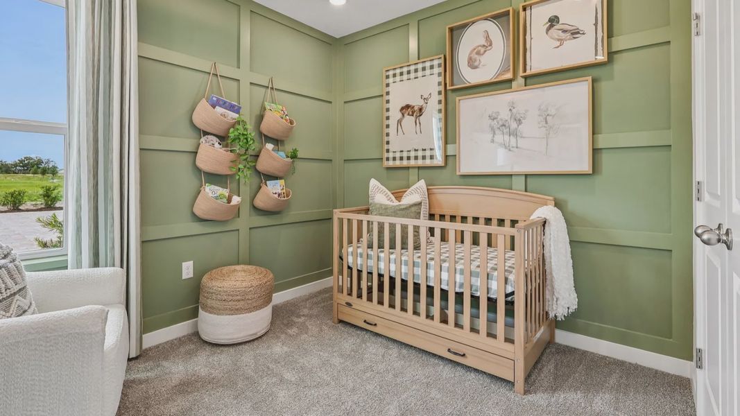 Third Bedroom in the Flagler Floorplan by DRB Homes Third Bedroom in the Flagler Floorplan by DRB Homes