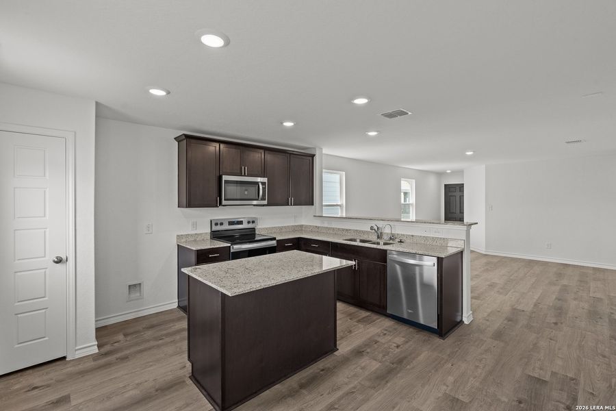 Furnished interior view inside a new home in Dove Song, Marion (Image 11).