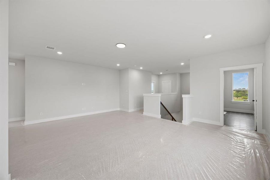 Spacious, unfurnished interior of a new home in The Heights at Uptown Celina, Celina (Image 11). Spacious, unfurnished interior of a new home in The Heights at Uptown Celina, Celina (Image 11).