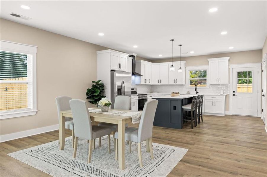 Furnished interior view inside a new home in , Douglasville (Image 15).