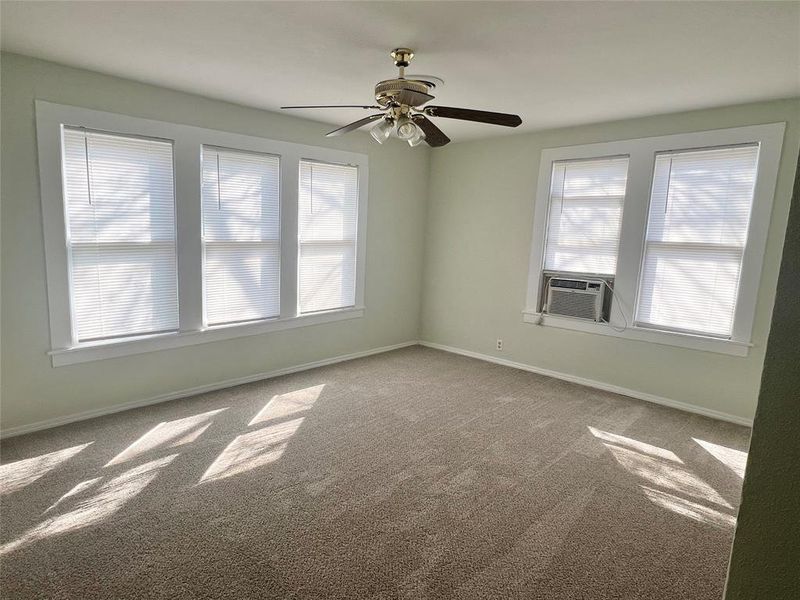 Bedroom #2 with a step-up