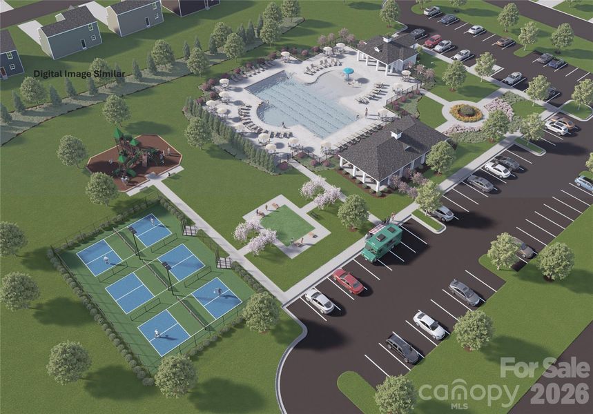 Rendering of Proposed Amenity Center Rendering of Proposed Amenity Center