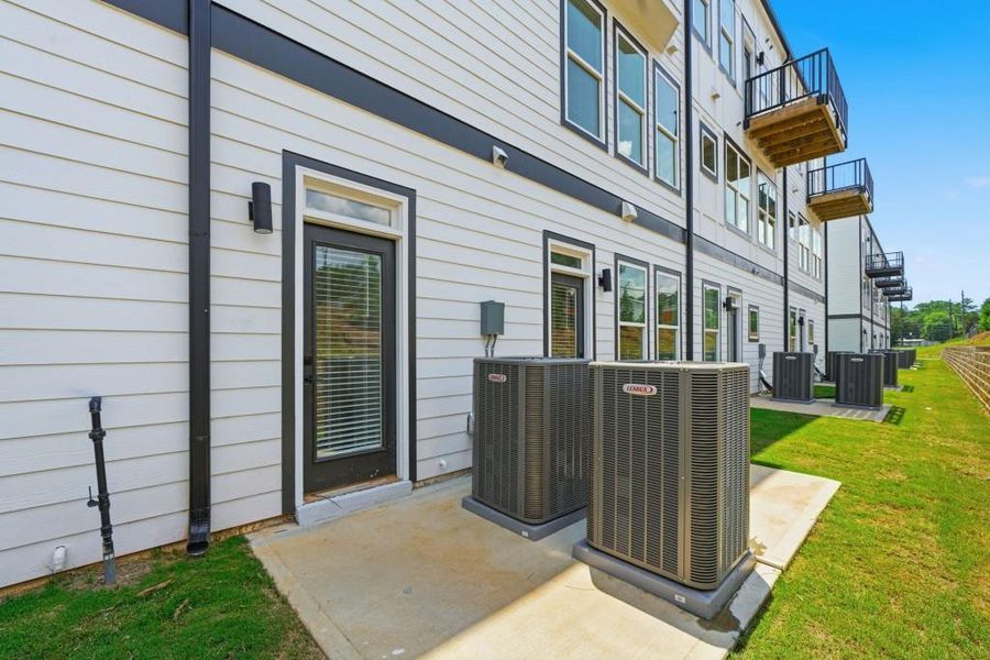 Exterior details and patio area of a home in , Decatur (Image 28).