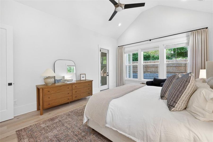 Furnished interior view inside a new home in Town Farms, Peachtree Corners (Image 62).