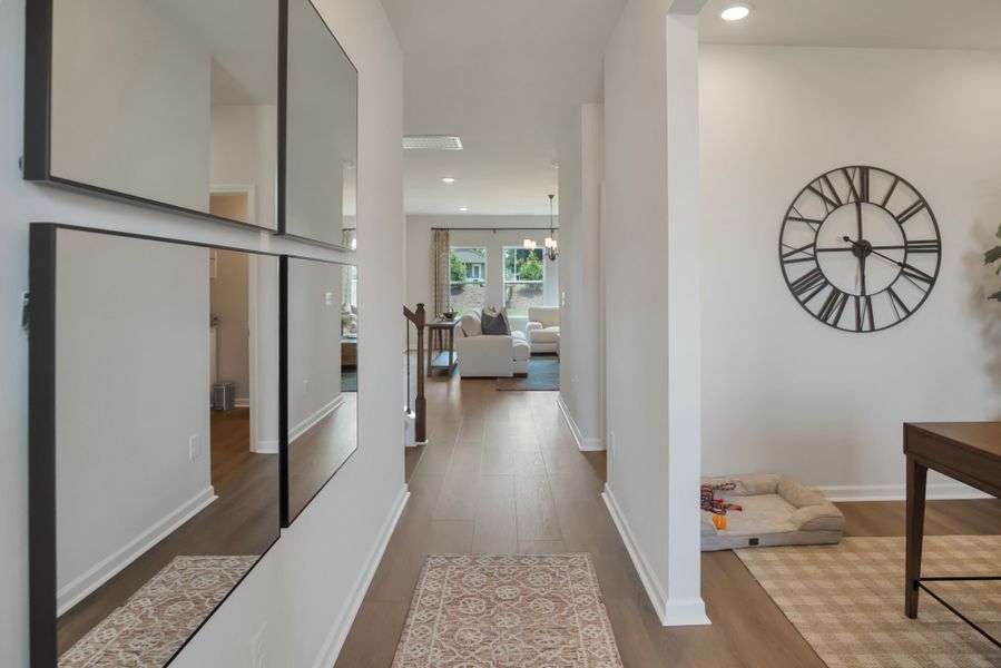 Furnished interior view inside a new home in Hampshire Hills, Columbia (Image 7).