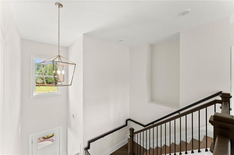 Spacious, unfurnished interior of a new home in Hillgrove Preserve, Powder Springs (Image 43).