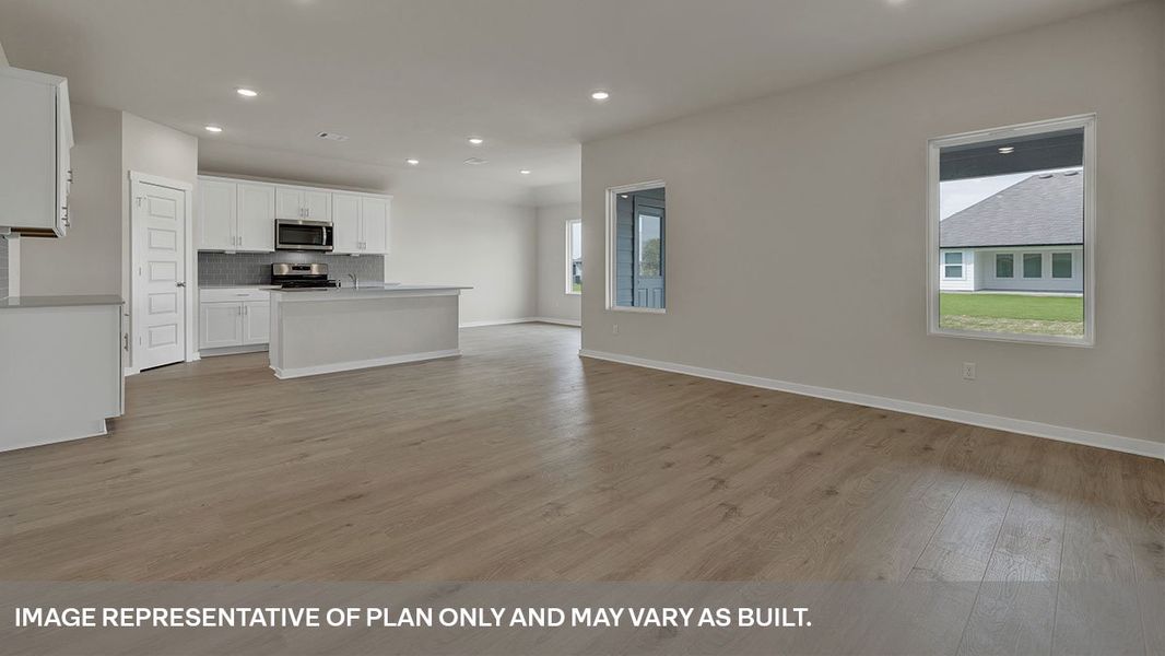 Spacious, unfurnished interior of a new home in Hartland Ranch, Lockhart (Image 14).