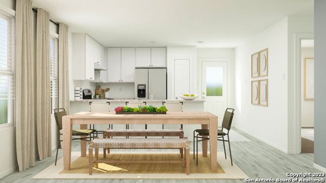 Furnished interior view inside a new home in , Pleasanton (Image 11).