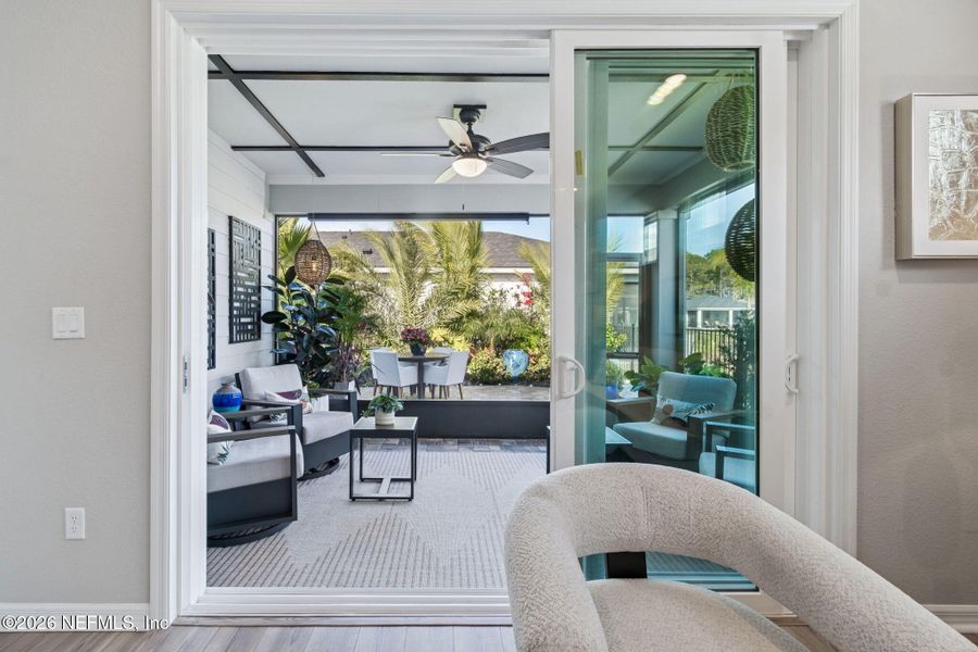 Exterior details and patio area of a home in , St. Augustine (Image 27).