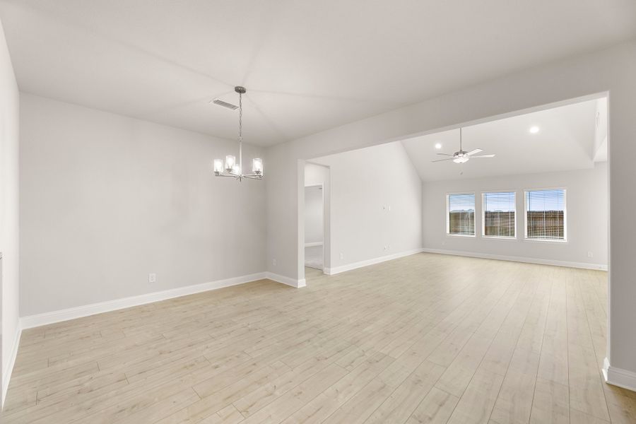 Representative unfurnished interior of a home built from the Hero by Rockwell Homes in Creekside, Royse City (Image 76). Representative unfurnished interior of a home built from the Hero by Rockwell Homes in Creekside, Royse City (Image 76).