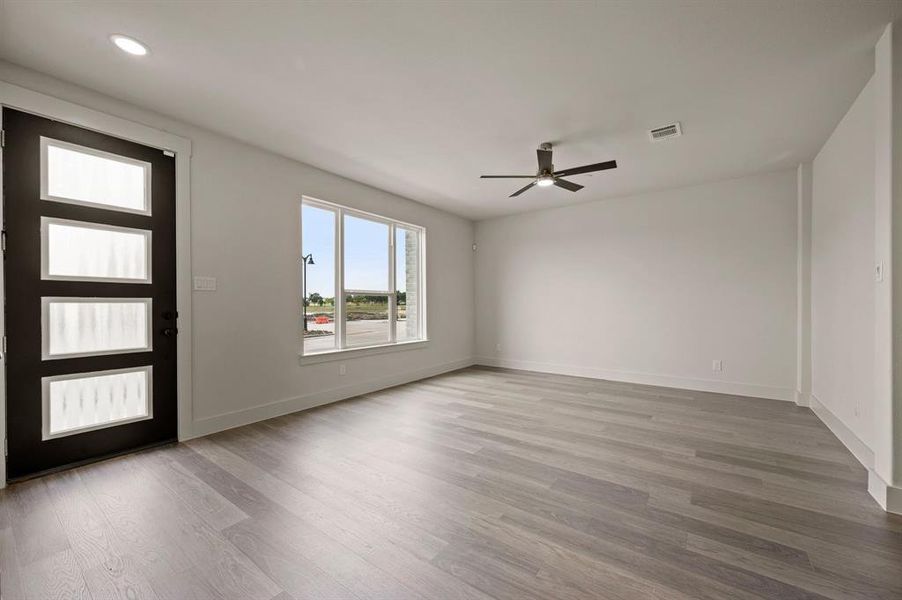 Your new light filled family room is the perfect place to host family gatherings!