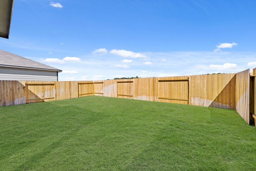 Exterior details and patio area of a home in Northpark South, Porter (Image 3). Exterior details and patio area of a home in Northpark South, Porter (Image 3).