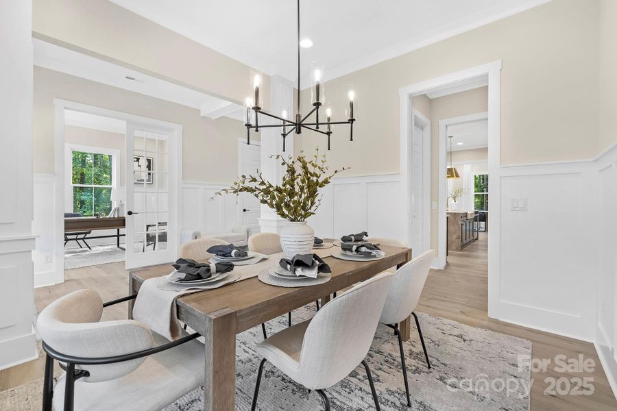 Furnished interior view inside a new home in , Lancaster (Image 11).