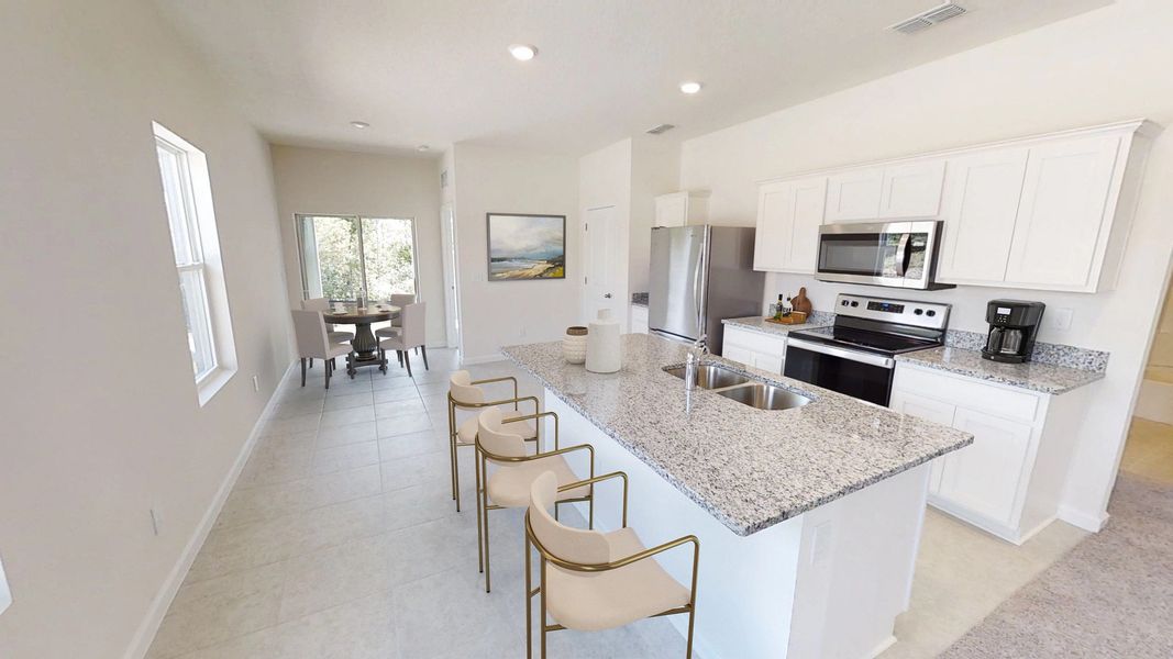 Representative furnished interior of a home built from the Odyssey by Starlight Homes in Scenic Terrace, Lake Hamilton (Image 3). Representative furnished interior of a home built from the Odyssey by Starlight Homes in Scenic Terrace, Lake Hamilton (Image 3).