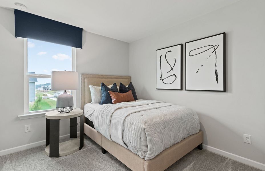 Furnished interior view inside a new home in Carpenter Falls, Durham (Image 5).