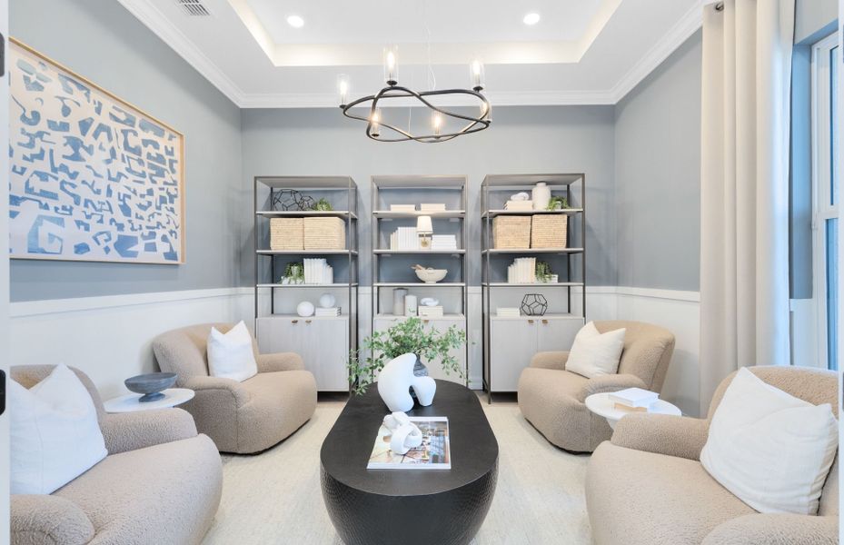 Representative furnished interior of a home built from the Stellar by Del Webb in Del Webb Sunbridge, St. Cloud (Image 11).