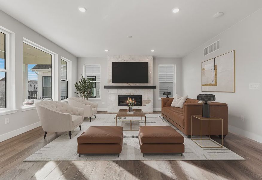 Homesite 265 Great Room - Virtually Staged - 3 of 24