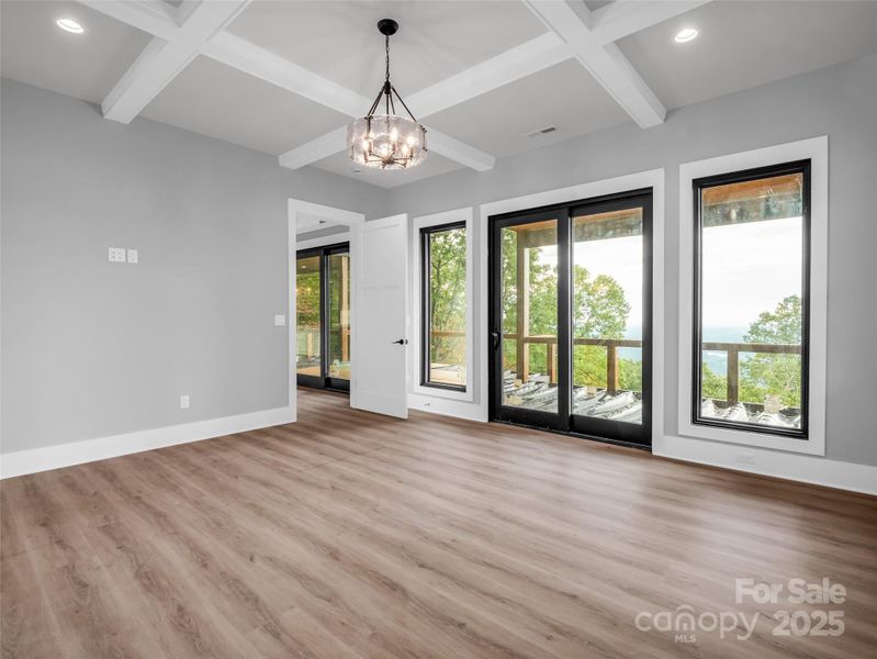 Spacious, unfurnished interior of a new home in , Mill Spring (Image 24).