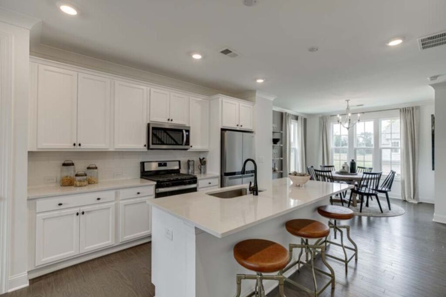 Representative furnished interior of a home built from the Archer by Ashton Woods in Reverie on Cumberland, Atlanta (Image 25).
