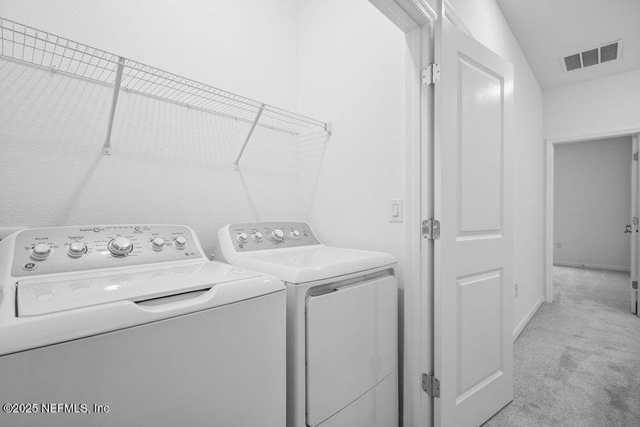 Furnished interior view inside a new home in Sabal Terrace, Jacksonville (Image 6).