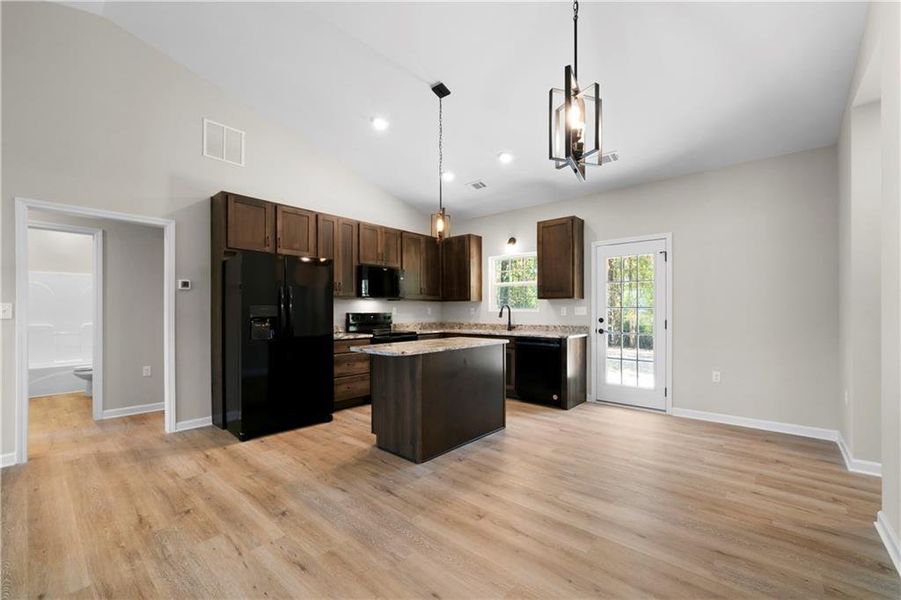 Furnished interior view inside a new home in , Cedartown (Image 6). Furnished interior view inside a new home in , Cedartown (Image 6).