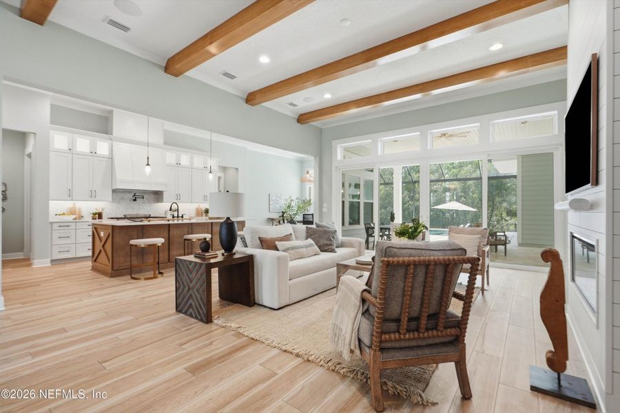 Furnished interior view inside a new home in , Ponte Vedra (Image 10). Furnished interior view inside a new home in , Ponte Vedra (Image 10).