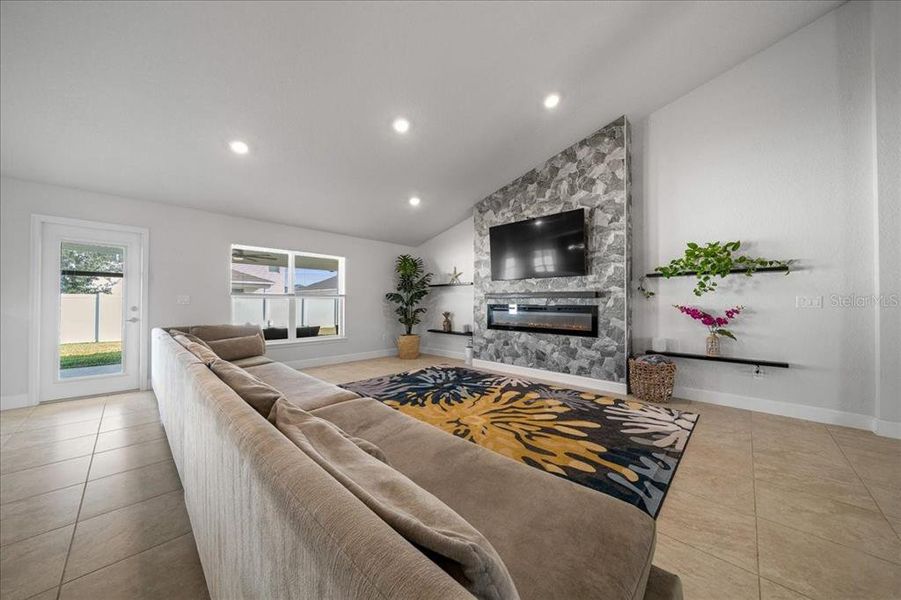 Furnished interior view inside a new home in , Ocala (Image 50). Furnished interior view inside a new home in , Ocala (Image 50).