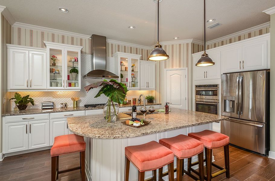 Furnished interior view inside a new home in Canoe Creek, Parrish (Image 7).