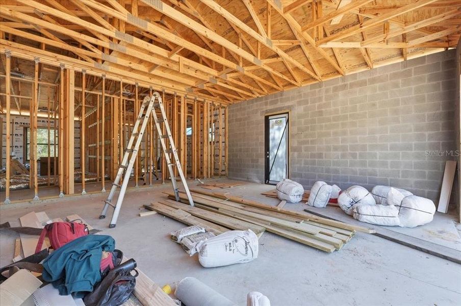 In-progress construction of a new home in , Avon Park, FL (Image 20).