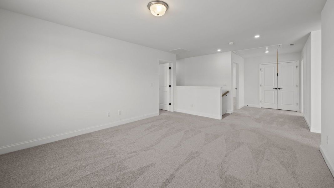 The Burton Plan by DRB homes at Lakeside Glen, in York SC - Loft