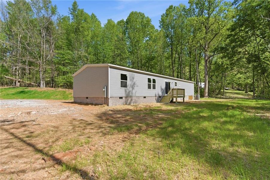 Exterior details and patio area of a home in , Dahlonega (Image 21).