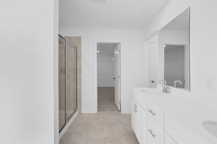 Furnished interior view inside a new home in Windance Lake, Loganville (Image 6).