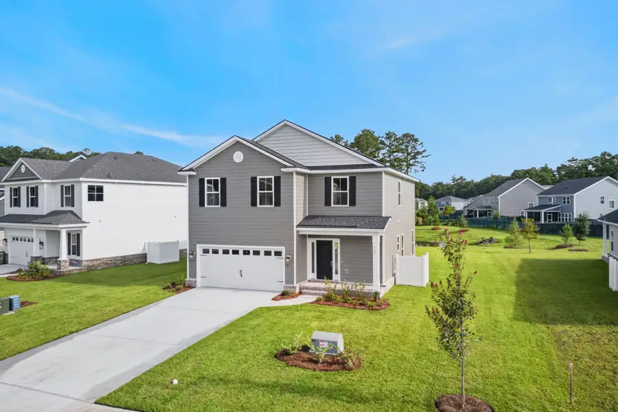Edisto – Elevation C with Hardie Siding Edisto – Elevation C with Hardie Siding