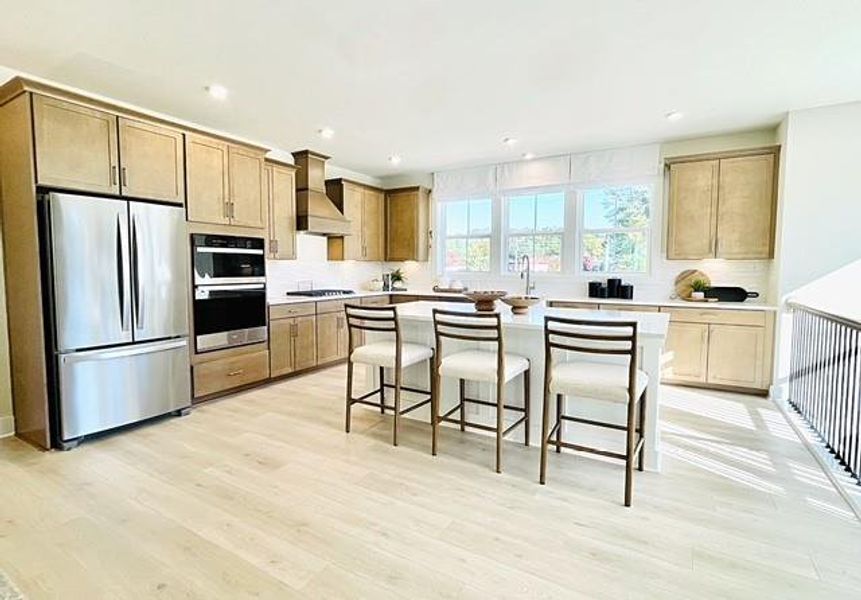Furnished interior view inside a new home in Towne Village at Suwanee Dam, Sugar Hill (Image 5).