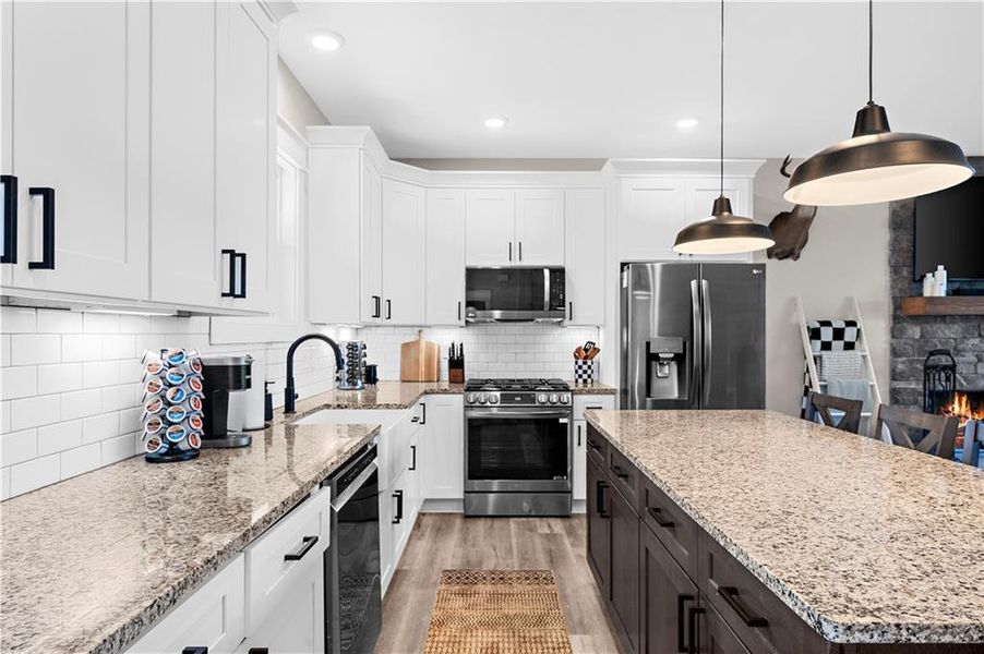 Furnished interior view inside a new home in , Ranger (Image 6).