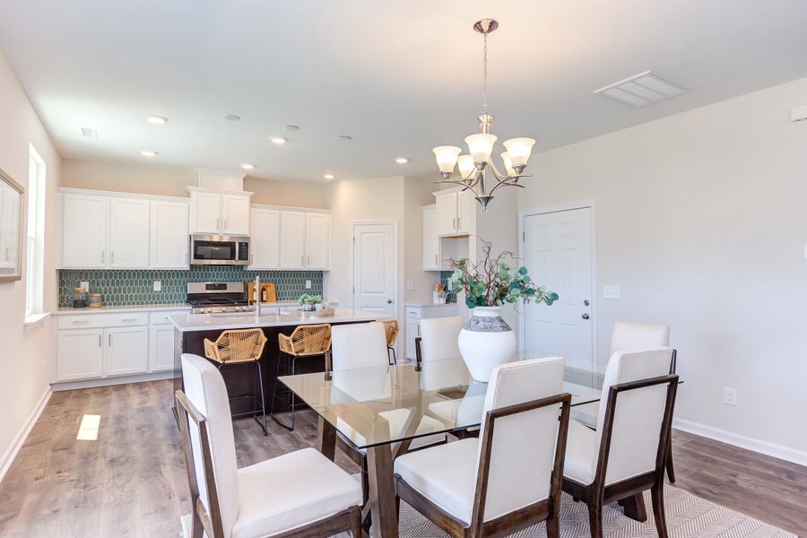 Representative furnished interior of a home built from the The Poppy by Chesapeake Homes in The Willows, Loris (Image 19).