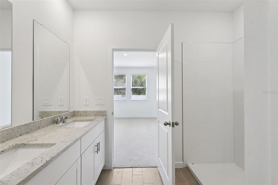 Furnished interior view inside a new home in Flagler Village - Classic Series, Palm Coast (Image 6).