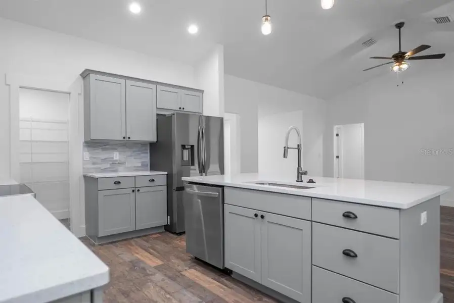 Furnished interior view inside a new home in , Webster (Image 8).