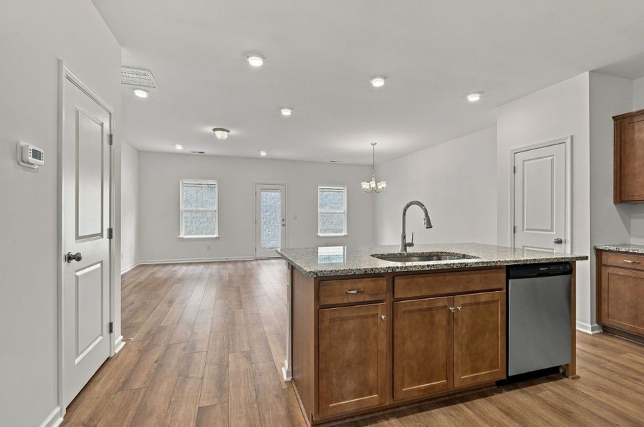 Furnished interior view inside a new home in Ironhorse, Dickson (Image 11).