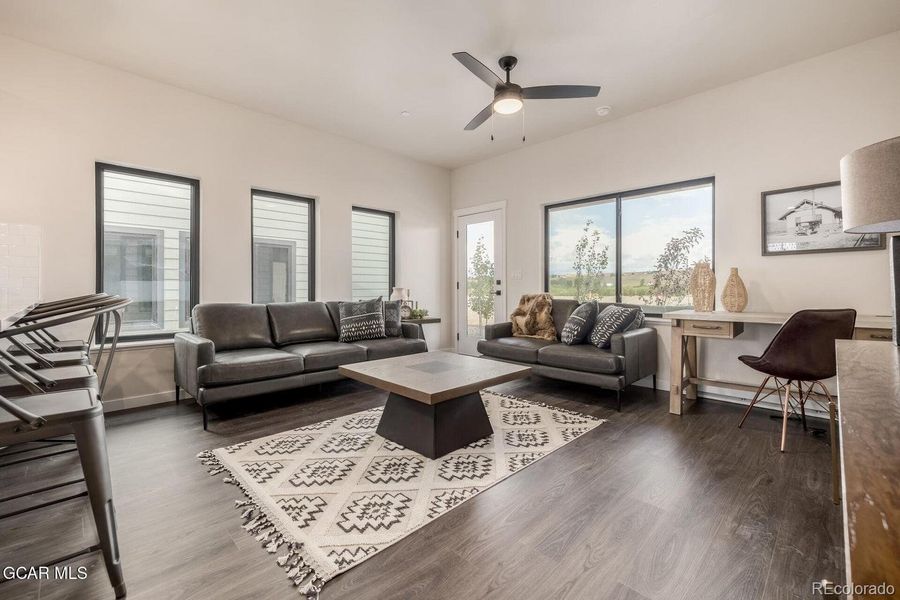 Furnished interior view inside a new home in , Granby (Image 6).